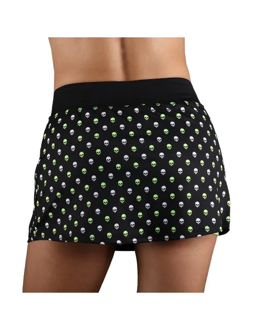 Endless Saia Minimal Print 40009 Skulls Verde | Ofertas de padel
