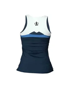 T-SHIRT PRETA CROWN LECCE PARA MULHER | Ofertas de padel 2