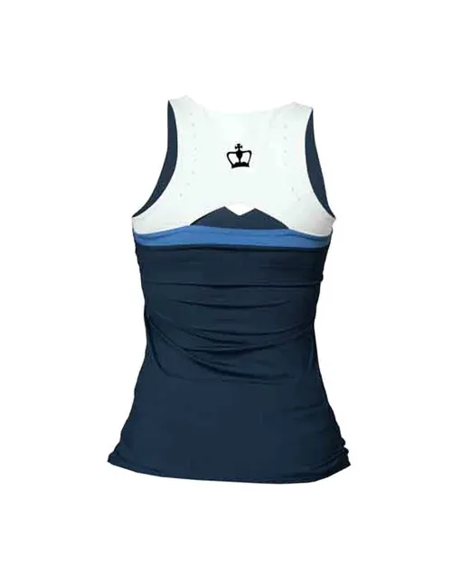 T-SHIRT PRETA CROWN LECCE PARA MULHER | Ofertas de padel