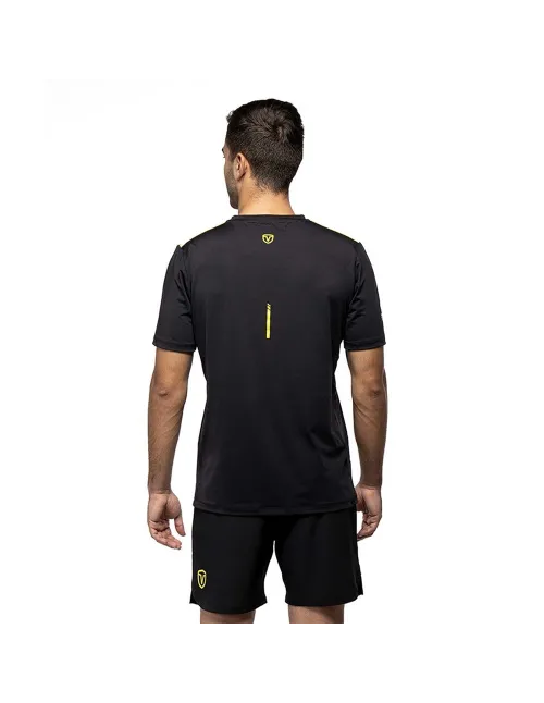 T-Shirt Vairo Pro Man Black | Ofertas de padel