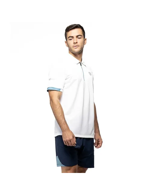 Polo Vairo Pro Man White | Ofertas de pádel