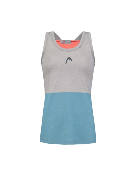 Camiseta De Tirantes Head Padel Tech Azul Mujer | Ofertas de pádel