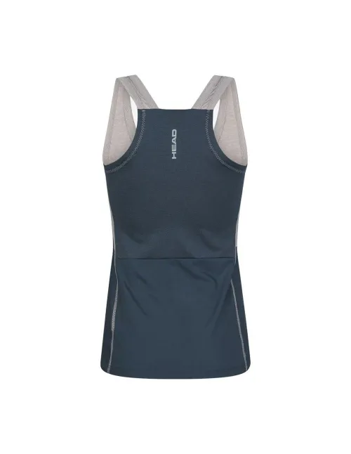 Camiseta De Tirantes Head Padel Tech Azul Mujer | Ofertas de pádel