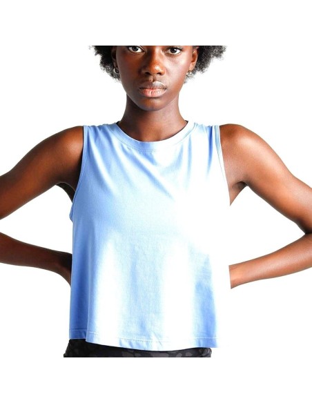 Camiseta Sin Mangas Crop Rs Padel Azul Cielo Mujer | Ofertas de pádel