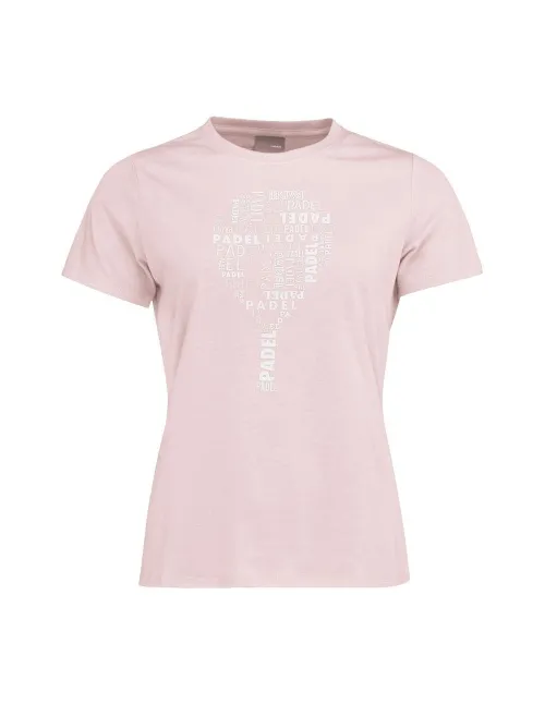 Camiseta Head Padel Typo W 814522 | Ofertas de pádel