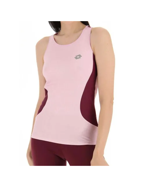 Camiseta Lotto Run Fit Mel Gris Negro Mujer | Ofertas de pádel