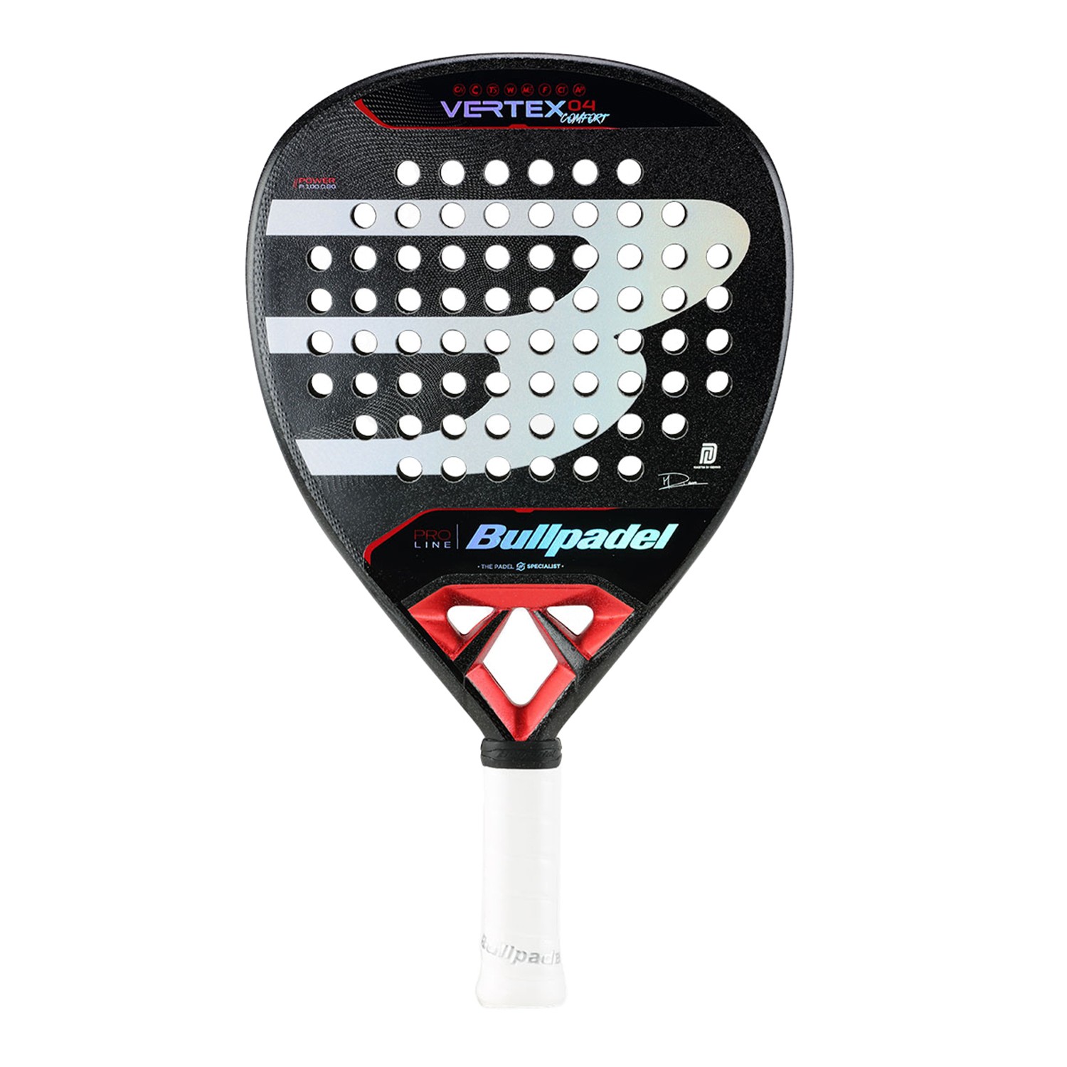 Bullpadel Vertex 04 Comfort, Negro