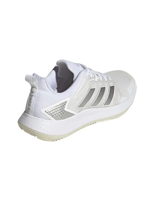 WOMEN’S WHITE Adidas Defiant Speed Clay ID1513 SHOES | Ofertas de padel