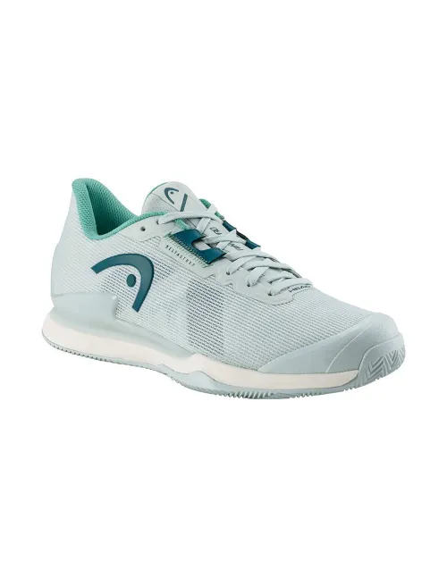 Zapatillas Head Sprint Pro 3.5 Clay Verde Mujer