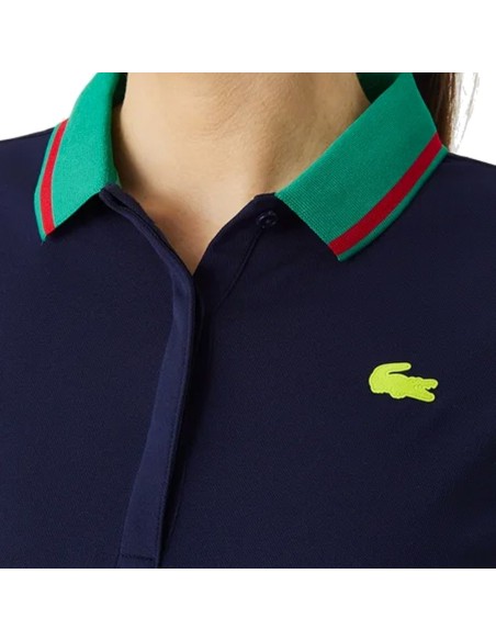 Polo Lacoste Pf9287 Sly Women's Navy/Verdier |Padel offers