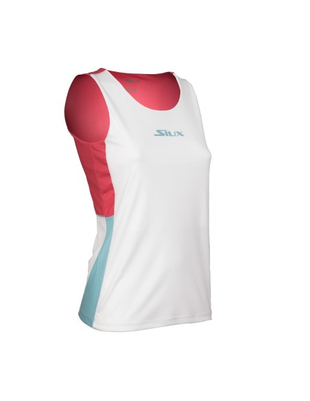 Camiseta Siux Boja Azul Mujer | Ofertas de pádel