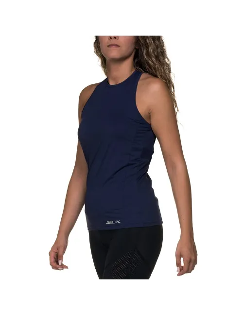 Siux Maglietta Diablo Halter Blu Donna |Padel offers