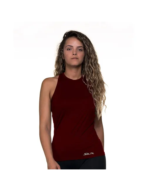 Camiseta Siux Diablo Halter Azul Mujer | Ofertas de pádel