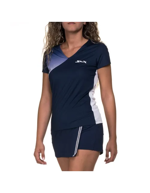 Camiseta Siux Pao Azul Mujer | Ofertas de pádel