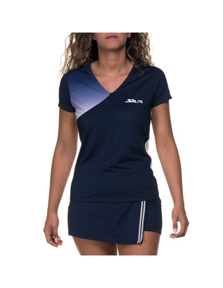 Camiseta Siux Pao Azul Mujer | Ofertas de pádel Camiseta Siux Pao Azul Mujer | Ofertas de pádel