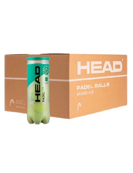 Cajon Bolas Head Padel One S 6Dz | Ofertas de pádel