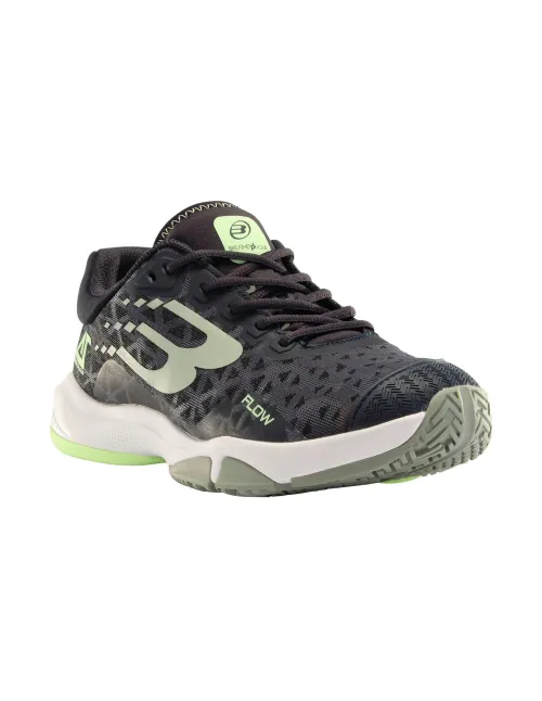 Zapatillas Bullpadel Flow 24v Negro/Eucali | Ofertas de pádel