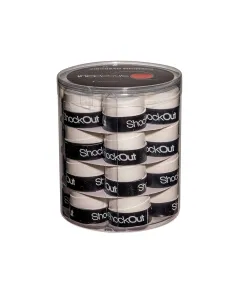 Shockout Drum X24 Overgrips Premium White Smooth 100-0049