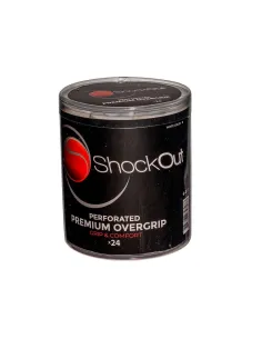 Shockout X24 Drum Overgrips Premium Branco Perfurado 100-0050 | Ofertas de padel 2