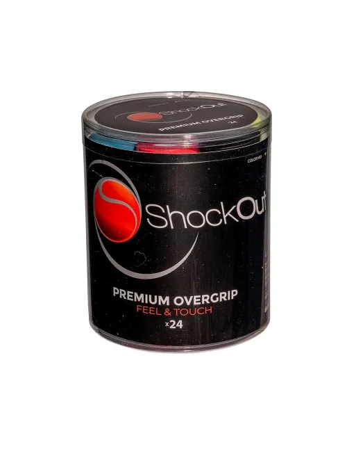 Shockout X24 Drum Premium Multicolor Smooth Overgrips | Ofertas de padel