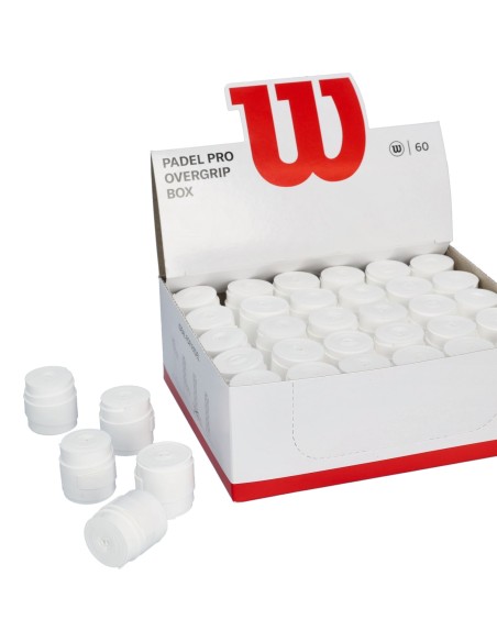 Overgrip Box Wilson Pro Overgrip Padel 60pk Wh Wr8416304001 |Padel offers