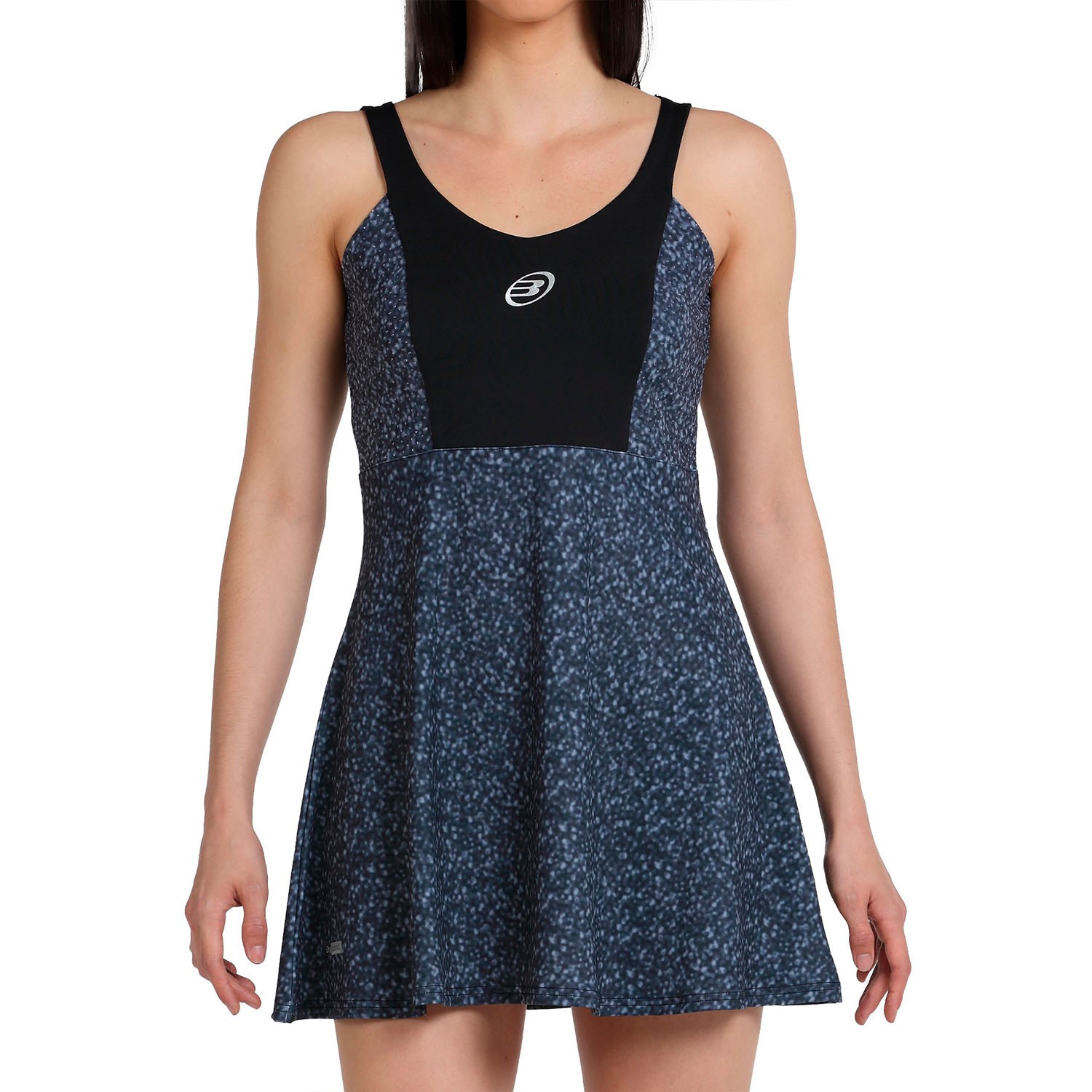 Vestido Bullpadel Becas Talla L, Black
