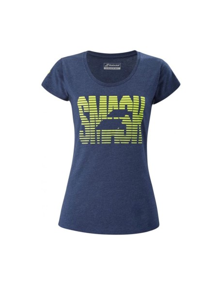 Babolat T-shirt com mensagem de exercício W 4ws21445 4005 | Ofertas de padel