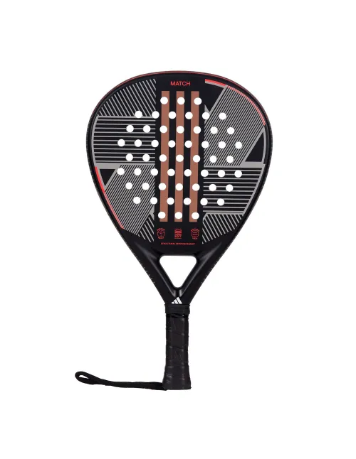 Adidas Match 3.3 Black Red | Ofertas de pádel