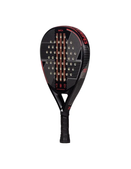 Adidas Match 3.3 Black Rojo 2024 | Ofertas de pádel