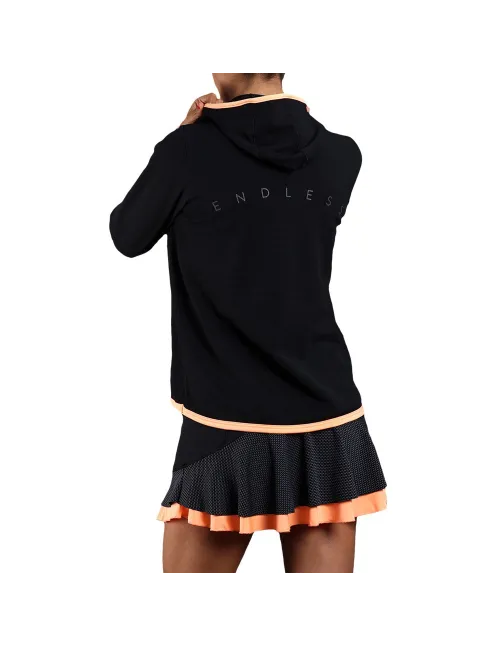 Sudadera Endless Breath 40022 Black Coral Mujer | Ofertas de pádel
