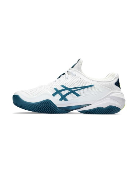 Asics Court Ff 3 Clay Blanco 1041A371 101 | Ofertas de pádel