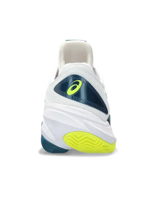 Asics Court Ff 3 Clay Blanco 1041A371 101 | Ofertas de pádel