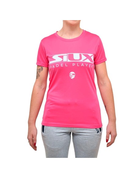 CAMISETA SIUX TEAM 2021 40174.014 FUCSIA MUJER | Ofertas de pádel