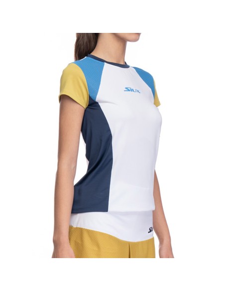 Camiseta Siux Color Block Mujer | Ofertas de pádel