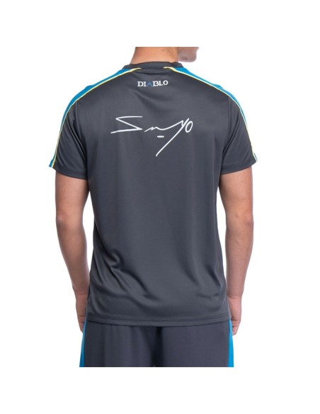 CAMISETA SIUX DIABLO SANYO GREY | Ofertas de pádel