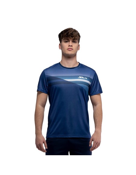 T-SHIRT SIUX MEN STRIPPES RED | Ofertas de padel
