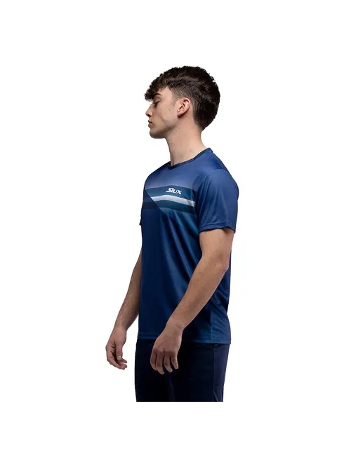 T-SHIRT SIUX MEN STRIPPES RED | Ofertas de padel