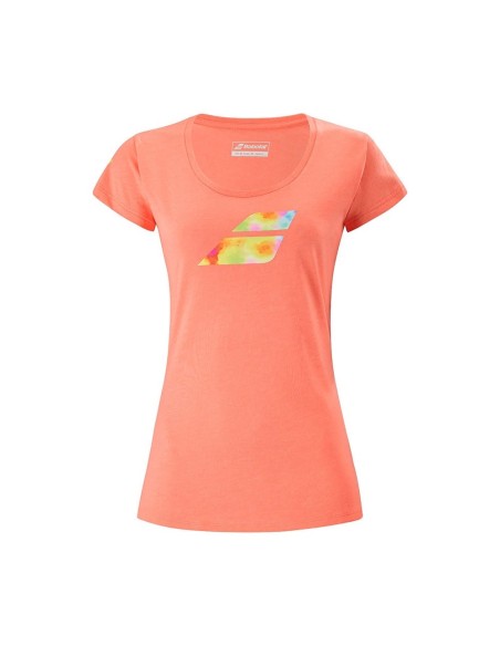 BABOLAT EXERCISE BIG FLAG TEE W 4WS21442 6012 |Padel offers