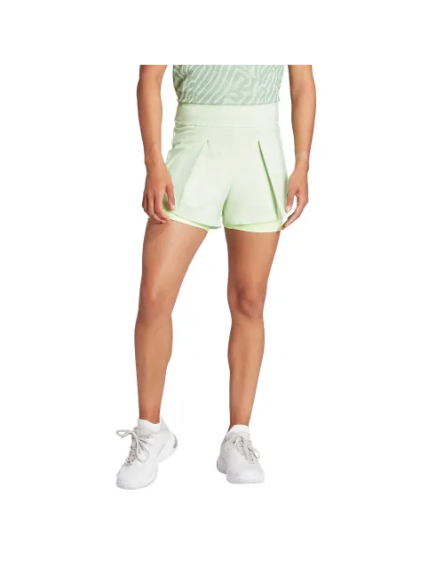 Pantalón Corto Adidas Match Mujer Verde | Ofertas de pádel