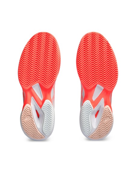 Asics Solution Speed Ff 3 Clay 1042A248-100 Coral Para Mulher | Ofertas de padel