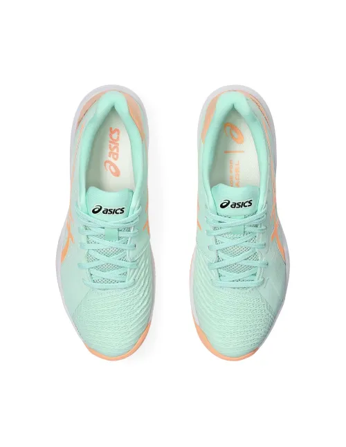 Asics Solution Swift Ff Padel 1042A204-300 Verde Mujer | Ofertas de pádel