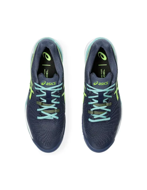 Asics Gel-Resolution 9 Padel 1041A334-402 Azul | Ofertas de pádel