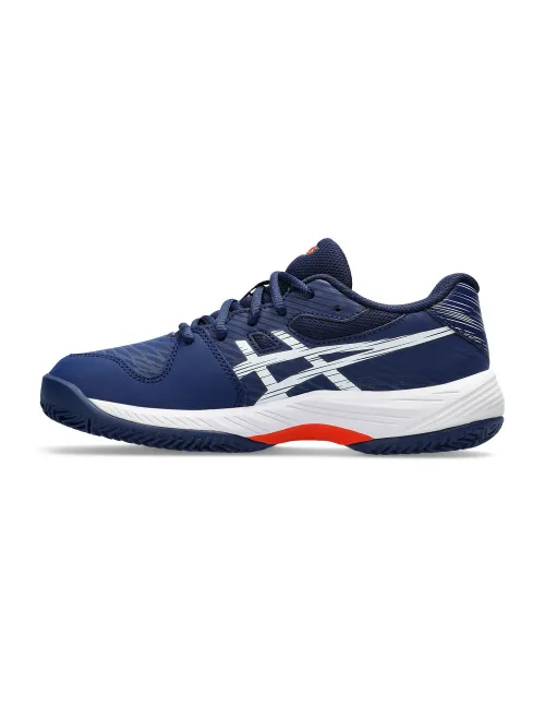 Asics Gel-Game 9 GS Argila/OC 1044A057-403 Sapatos Júnior | Ofertas de padel