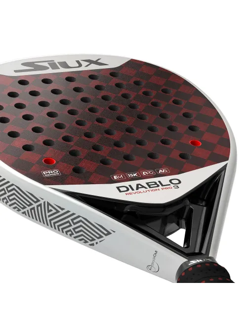 Pala Siux Diablo Revolution Pro 3 Sanyo | Ofertas de pádel