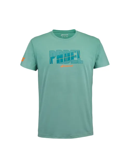 Camiseta Babolat Padel Cotton Tee | Ofertas de pádel