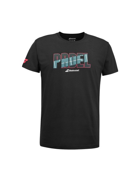 Camiseta Babolat Padel Cotton Tee | Ofertas de pádel