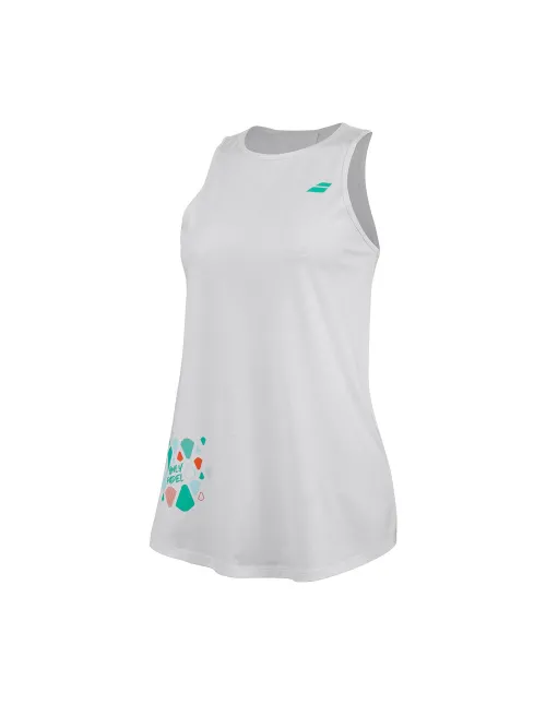 Babolat T-shirt sem mangas Padel para mulher | Ofertas de padel
