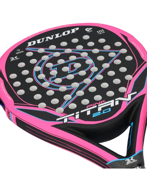 Dunlop Titan 2.0 Pink | Ofertas de padel