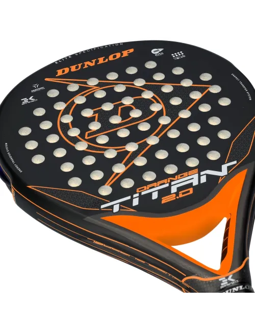 Dunlop Titan 2.0 Laranja | Ofertas de padel