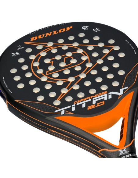 Dunlop Titan 2.0 Arancione |Padel offers